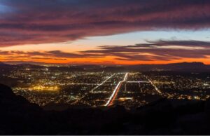 View of Simi Valley, Southern California